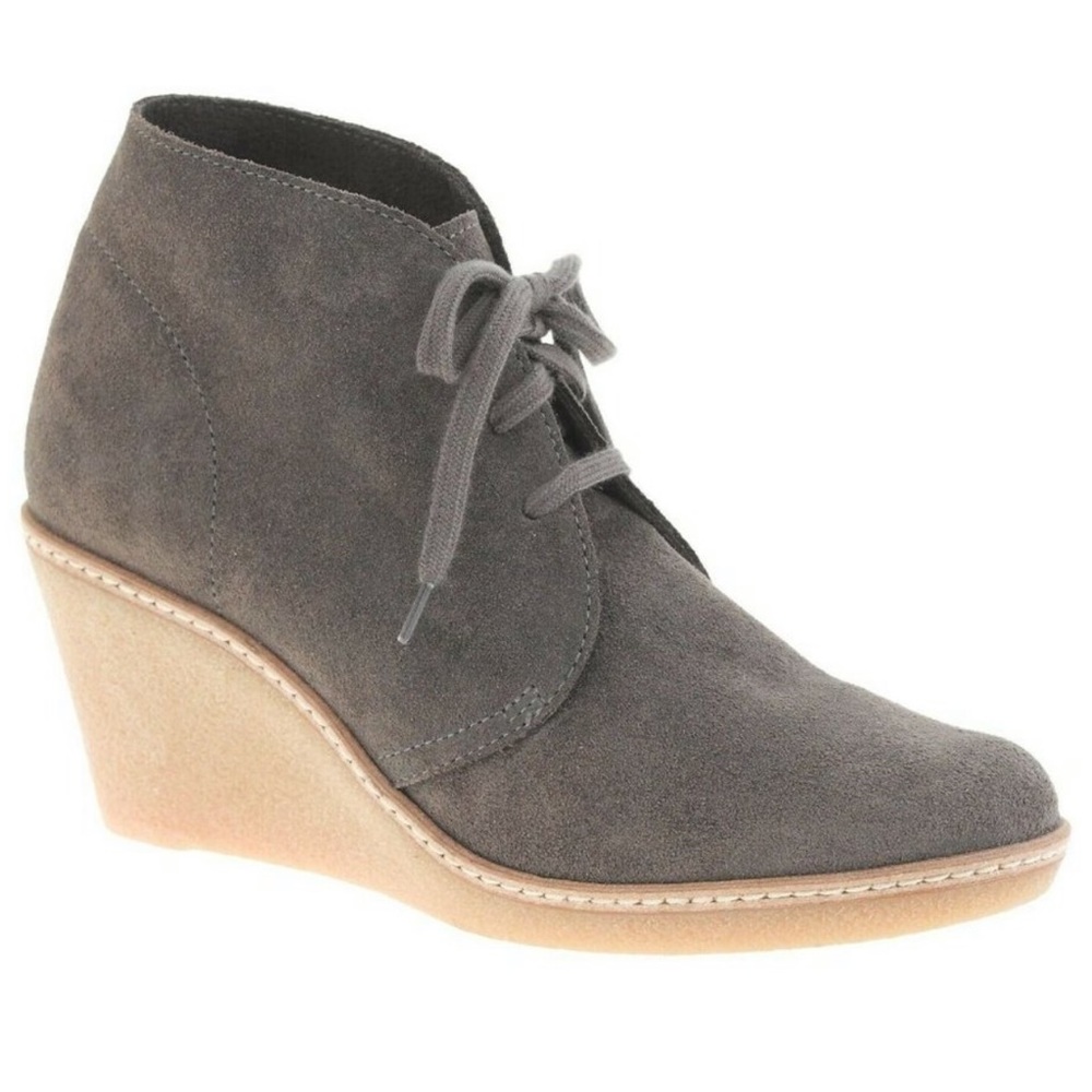 EUC J. Crew Macalister Wedge Boot - 7
